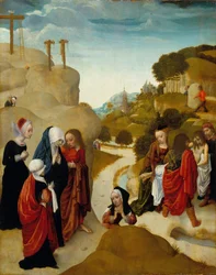 Kristi begravelse, ca. 1490 (olje på panel)