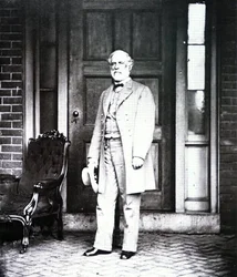 General Robert E. Lee (1807-70) (s/hvitt-bilde)