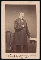 Portrett av Joseph Henry 1797-1878 - Stående, før 1878.