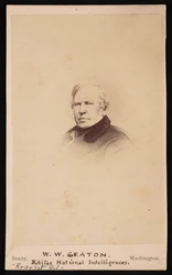 Portrett av William Winston Seaton 1785-1866, før 1866.