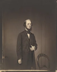 [Portrett av en mann], ca. 1857.