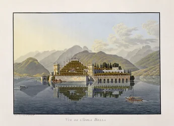 Utsikt over Isola Bella, 1811-1819