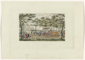 Overtakelse av prinsessen av Orange og barna, 1787