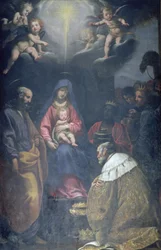 Tilbedelse av magiene, 1629