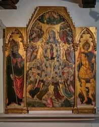 Marias himmelfart, første halvdel av 1400-tallet (tempera på tre)