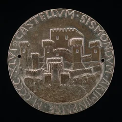 Slottet i Rimini [revers], 1446.