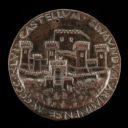 Slottet i Rimini [revers], 1446.