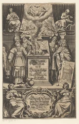 Tilby van a lam til fire menn Tittelside for: Martin Luther. Biblia som er hele den hellige skrift oversatt av D. Martin Luther, s.a.