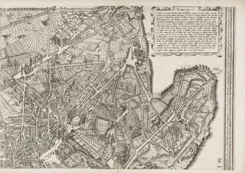 Kart over Roma, øvre høyre del