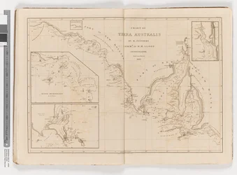 Kart over Terra Australis, sørkysten, ark III