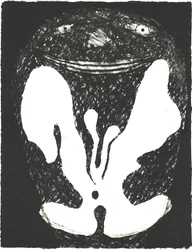 Kunstnerbok «Dyr» 1, 2018 (lito)