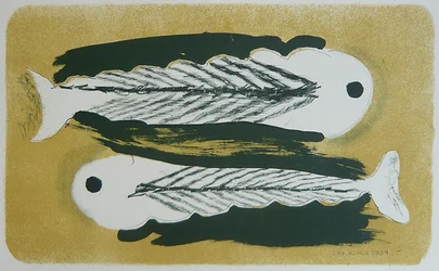 Poisson d#39;Avril, 2009 (litografi)