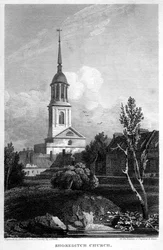 Shoreditch Church, London, 1815.