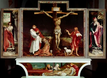 Isenheim-altertavlen, ca. 1512–1515 (olje på panel)