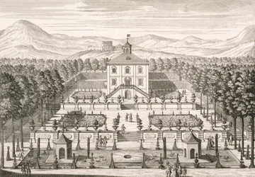 Hus og hage, 1715