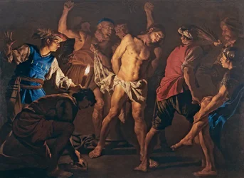Kristi flagellasjon, ca. 1640.