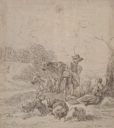 Pastoral scene