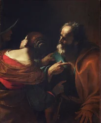 Fornektelsen av Saint Peter, ca 1637-1640.