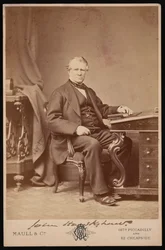 Portrett av John Hawkshaw 1811-1891, før 1876.