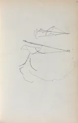 Italiensk skissebok: Seil side 36, 1898-1899.