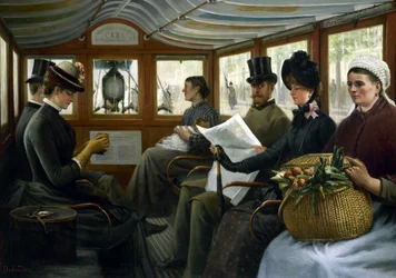 I en omnibus, 1885.