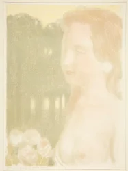 Elle est plus belle que les reves (Hun var vakrere enn drømmer) fra Love: Twelve Lithographs in Color