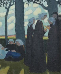 Kveld nær Binic, ca. 1895