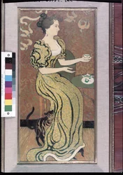 Madame Ranson og hennes katt, ca. 1892