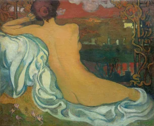 Naken i skumringen, ca 1892.