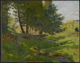 Sommer nær Beaupré, ca. 1900 (olje på lerret)