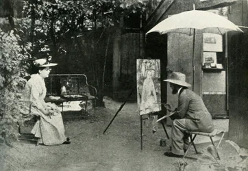 Toulouse-Lautrec-maleri Berthe den døve, 1890, 1947.