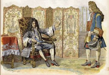 I 1712 kalte Ludvig XIV Solkongen Kong Sol eller Ludvig den store