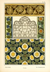 Solsikken (farge litho)