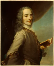 Portrett av Francois Marie Arouet dit Voltaire