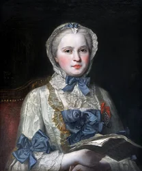 Portrett av prinsesse Maria Josepha av Sachsen 17311767