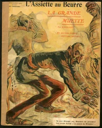 Omslag til «L’Assiette au Beurre», nummer 188, Satirical in Colors