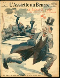 Omslag til «L’Assiette au Beurre», nummer 381, Satirical in Colors
