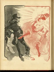 Illustrasjon av Maurice Radiguet (1866-1941) i Le Rire