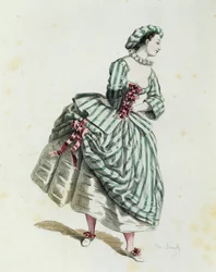Corallina i 1744, av Maurice Sand (1823-1889)