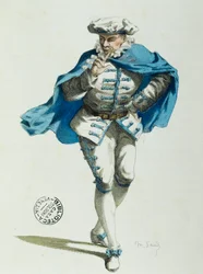 Scapino (farge litho)