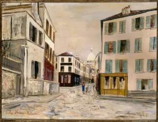 Norvins-gaten i Montmartre