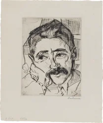 Portrett av Walter Carl (1884-1956)
