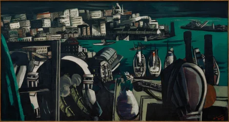Utsikt over Genova: Havnen i Genova