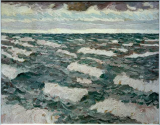 Innsjø om kvelden