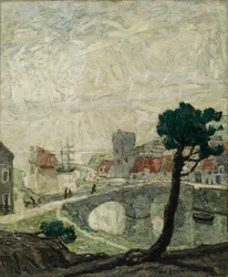 Gammel havn, 1921.
