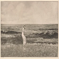 Ved havet.