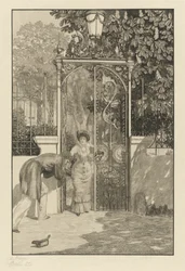 Ved porten Am Thor, 1887.