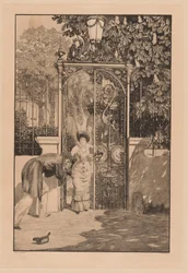 Ved porten Am Thor, 1887.