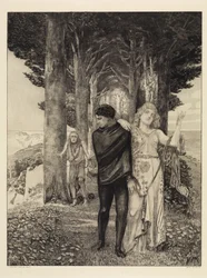 Geni (kunstner) (Om døden, andre del, opus XI, blad 3)
