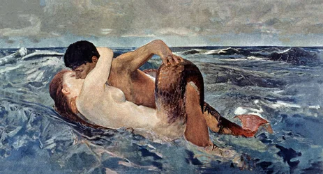 Triton og havfruen